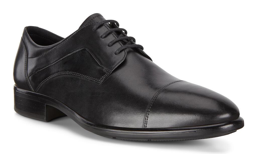 Chaussure Habillée Ecco Citytray Homme Noir 2053-XALJN